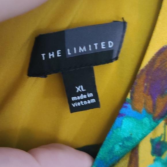 The Limited Yellow Floral Dress - Size XL - Picture 5 of 8